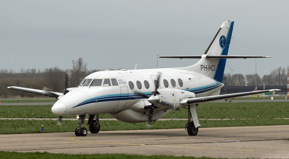Photo of the AIS Airlines PH-HCI, a Jetstream 32 airplane.
